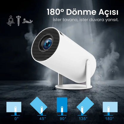 Akllı Mini Projektör