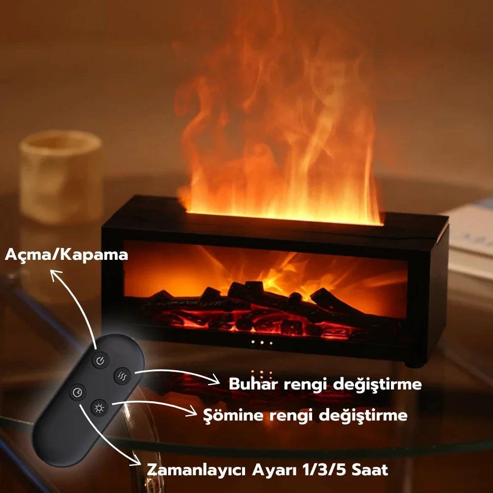 Şömine Difüzörü Hava Nemlendirici