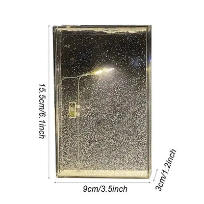 Sokak Lambası Kar Tanesi